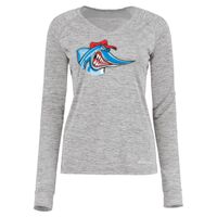 Women's Electrify CoolCore® Long Sleeve V-Neck T-Shirt Thumbnail