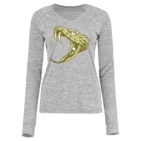 Women's Electrify CoolCore® Long Sleeve V-Neck T-Shirt Thumbnail