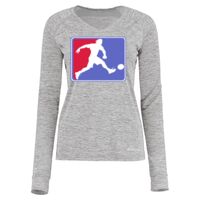 Women's Electrify CoolCore® Long Sleeve V-Neck T-Shirt Thumbnail