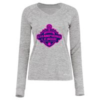 Women's Electrify CoolCore® Long Sleeve V-Neck T-Shirt Thumbnail