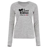 Women's Electrify CoolCore® Long Sleeve V-Neck T-Shirt Thumbnail