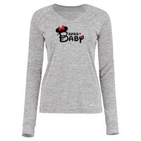 Women's Electrify CoolCore® Long Sleeve V-Neck T-Shirt Thumbnail