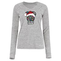 Women's Electrify CoolCore® Long Sleeve V-Neck T-Shirt Thumbnail