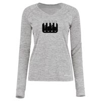 Women's Electrify CoolCore® Long Sleeve V-Neck T-Shirt Thumbnail