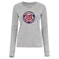 Women's Electrify CoolCore® Long Sleeve V-Neck T-Shirt Thumbnail