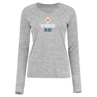 Women's Electrify CoolCore® Long Sleeve V-Neck T-Shirt Thumbnail