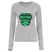 Women's Electrify CoolCore® Long Sleeve V-Neck T-Shirt Thumbnail