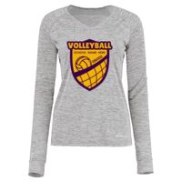 Women's Electrify CoolCore® Long Sleeve V-Neck T-Shirt Thumbnail