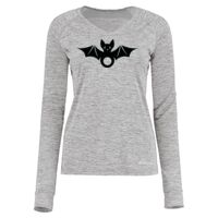 Women's Electrify CoolCore® Long Sleeve V-Neck T-Shirt Thumbnail