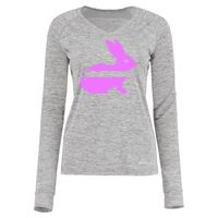 Women's Electrify CoolCore® Long Sleeve V-Neck T-Shirt Thumbnail