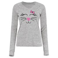 Women's Electrify CoolCore® Long Sleeve V-Neck T-Shirt Thumbnail