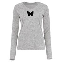 Women's Electrify CoolCore® Long Sleeve V-Neck T-Shirt Thumbnail