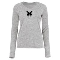 Women's Electrify CoolCore® Long Sleeve V-Neck T-Shirt Thumbnail