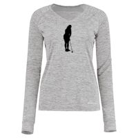 Women's Electrify CoolCore® Long Sleeve V-Neck T-Shirt Thumbnail