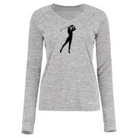 Women's Electrify CoolCore® Long Sleeve V-Neck T-Shirt Thumbnail