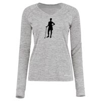 Women's Electrify CoolCore® Long Sleeve V-Neck T-Shirt Thumbnail