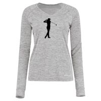 Women's Electrify CoolCore® Long Sleeve V-Neck T-Shirt Thumbnail