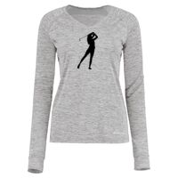 Women's Electrify CoolCore® Long Sleeve V-Neck T-Shirt Thumbnail