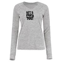 Women's Electrify CoolCore® Long Sleeve V-Neck T-Shirt Thumbnail