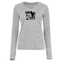 Women's Electrify CoolCore® Long Sleeve V-Neck T-Shirt Thumbnail