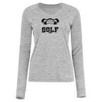 Women's Electrify CoolCore® Long Sleeve V-Neck T-Shirt Thumbnail