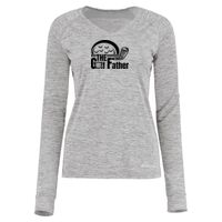 Women's Electrify CoolCore® Long Sleeve V-Neck T-Shirt Thumbnail