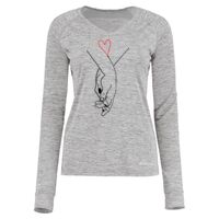 Women's Electrify CoolCore® Long Sleeve V-Neck T-Shirt Thumbnail