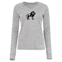 Women's Electrify CoolCore® Long Sleeve V-Neck T-Shirt Thumbnail