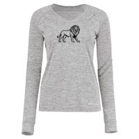 Women's Electrify CoolCore® Long Sleeve V-Neck T-Shirt Thumbnail