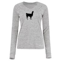 Women's Electrify CoolCore® Long Sleeve V-Neck T-Shirt Thumbnail