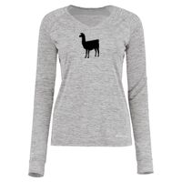 Women's Electrify CoolCore® Long Sleeve V-Neck T-Shirt Thumbnail