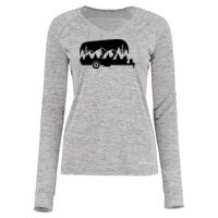 Women's Electrify CoolCore® Long Sleeve V-Neck T-Shirt Thumbnail