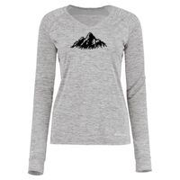 Women's Electrify CoolCore® Long Sleeve V-Neck T-Shirt Thumbnail