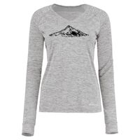 Women's Electrify CoolCore® Long Sleeve V-Neck T-Shirt Thumbnail