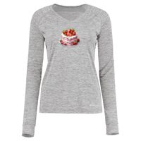 Women's Electrify CoolCore® Long Sleeve V-Neck T-Shirt Thumbnail