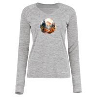 Women's Electrify CoolCore® Long Sleeve V-Neck T-Shirt Thumbnail